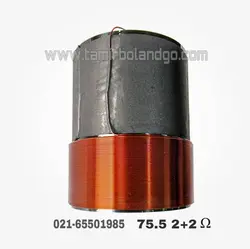 سیم پیچ ساب ووفر 75.5  ۲+۲ اهم ویس کوئل ساب وفر 2023