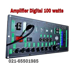 آمپلی فایر دیجیتال 100 وات 220 ولت برد بلوتوث با آمپیلی فایر 2023