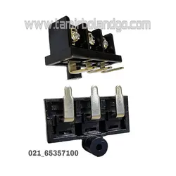 ترمینال برق آمپلی فایر مشکی  33mm ، کانکتور برق ورودی امپلی فایر MB 2024