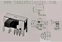 کلید آمپلی فایر 16mm میکرو سوئیچ سه حالته تنظیم آمپیلی فایر پلاتین برنجی LP، HP، FUII 2020