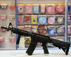 تفنگ ساچمه ای M4A همراه کلت