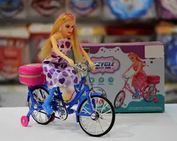 عروسک دوچرخه سوار موزیکال