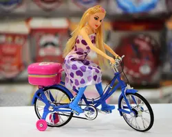 عروسک دوچرخه سوار موزیکال