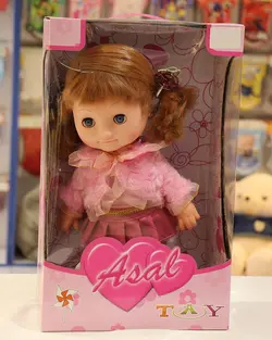 عروسک سخنگو عسل ( با قابلیت پلک زدن-تکان خوردن لب و گردن