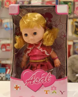 عروسک سخنگو عسل ( با قابلیت پلک زدن-تکان خوردن لب و گردن