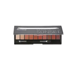 پالت سایه 10 رنگ فلورمار سان ست Flormar Sunset Eyeshadow Palette