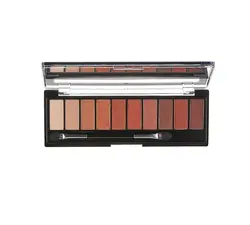 پالت سایه 10 رنگ فلورمار سان ست Flormar Sunset Eyeshadow Palette