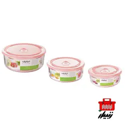 ست ظرف شیشه ای وکیومی برند لیمون