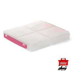 ظرف فریزری چهار خانه کوچک لیمون