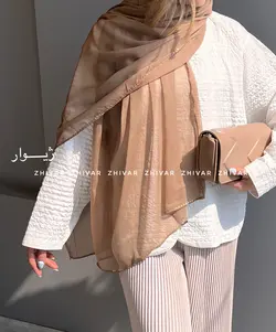 شال حریر پولک دوزی وارداتی 12169