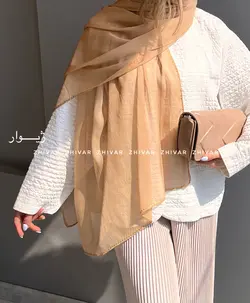 شال حریر پولک دوزی وارداتی 12169