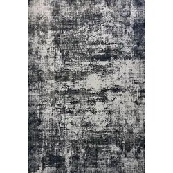 فرش ماشینی آرمانی مدل مدرن کد 7107 زمینه طوسی