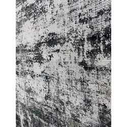 فرش ماشینی آرمانی مدل مدرن کد 7107 زمینه طوسی