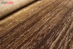 فرش ماشینی فرش رادین طرح گبه 13 رنگ زمینه قهوه ای