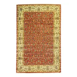 فرش ماشینی مدل نقشه سایه ترنج کد MAH-110