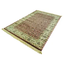 فرش ماشینی مدل نقشه سایه ترنج کد MAH-110