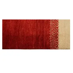 گبه دستبافت شش ونیم متری طرح مدرن کد 546678
