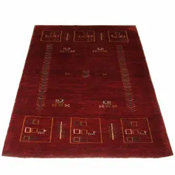 گبه دستبافت یک و نیم متری کد 61