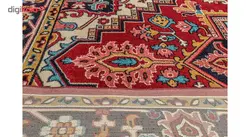 گبه ماشینی سهند کد FS65.BJ طرح هریس زمینه قرمز