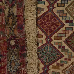 گلیم دستباف دو و نیم متری طرح سوزنی مدل H18