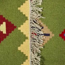 گلیم دستباف سه متری طرح هندسی مدل H54