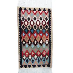 گلیم دستبافت یک متری مدل شیرازی کد H912