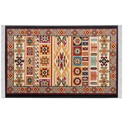 گلیم ماشینی کویر طرح سوپر گلیم مدل MT-KP512