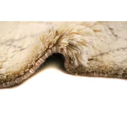 گلیم گبه دستبافت یک ونیم متری مدل شگی طرح مراکشی کد140759