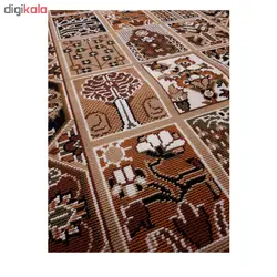 گلیم ماشینی مدل خشتی کد 2198