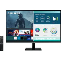 مانیتور خمیده هوشمند 32 اینچ  Samsung مدل LS32AM700