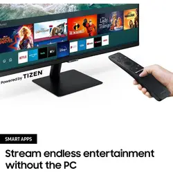 مانیتور خمیده هوشمند 32 اینچ  Samsung مدل LS32AM700