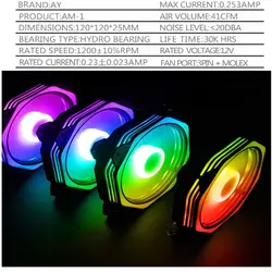 فن RGB Infinitoo