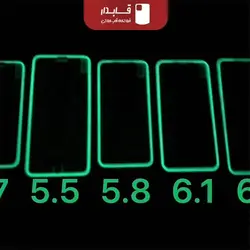 محافظ صفحه نمایش گوشی شب تاب آیفون