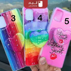 قاب گوشی رزین پاپ سوکت قلبی سامسونگ