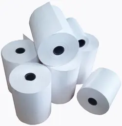 کاغذ پرینتر حرارتی 16 متری (رول کارتخوان) بسته 10 عددی