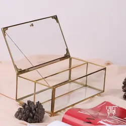 باکس قاشق و چنگال مدل کوبالت برنجی