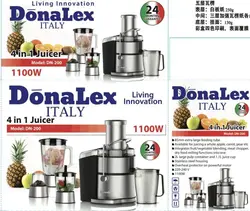 آبمیوه گیری 4 کاره دونالکس مدل DN-200 - بانه تجارت _ محصولات_دونالکس