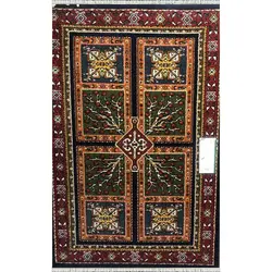 گلیم گبه ساوین تهران 320 شانه پلی استر کد ۳۱۱۳۶۹۴