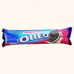 بیسکویت کرمدار OREO با کرم وانیل Double stuf