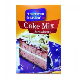 پودر کیک توت فرنگی امریکن گاردن | American garden cake mix strawberry