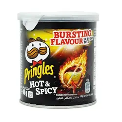 چیپس فلفلی پرینگلز تند و آتشی 40 گرمی | Pringles Hot & spicy
