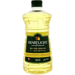 روغن کانولا HEART LIGHT  وزن 1 لیتری
