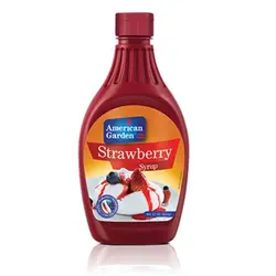 سیروپ توت فرنگی امریکن گاردن | American garden strawberry syrup
