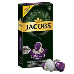 کپسول قهوه جاکوبز مدل لانگو اینتنسو | JACOBS LUNGO 8 INTENSO