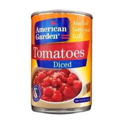 کنسرو تکه های گوجه فرنگی امریکن گاردن | American garden tomato diced