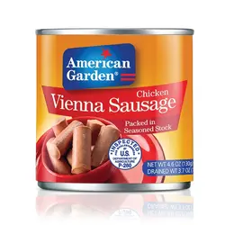 کنسرو سوسیس مرغ امریکن گاردن | American garden chicken vienna sausage