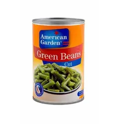 کنسرو لوبیا سبز خرد شده امریکن گاردن | green beans cut