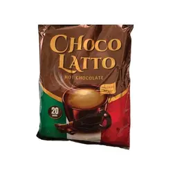 هات چاکلت CHOCO LATTO بسته 20 عددی