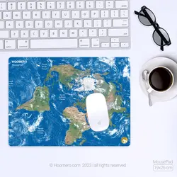 موس پد طرح نقشه جهان مدل MP1124