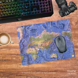 موس پد طرح نقشه جهان مدل MP1129